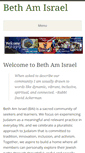 Mobile Screenshot of bethamisrael.org